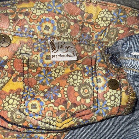 PAIGE Women Jimmy Jimmy,Straight-Legged Jeans Regular fit in Blue - 28 - Picture 11 of 13